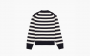 Sporty & Rich Striped Wool Jumper "Black and White Stripes" 