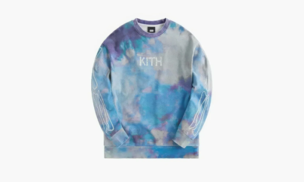 KITH Treats Skeleton Nelson Crewneck Blue 