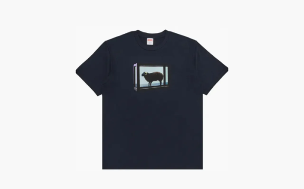 Supreme x Damien Hirst Tee Navy 
