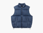 Supreme x Nike Denim Puffer Vest Indigo 