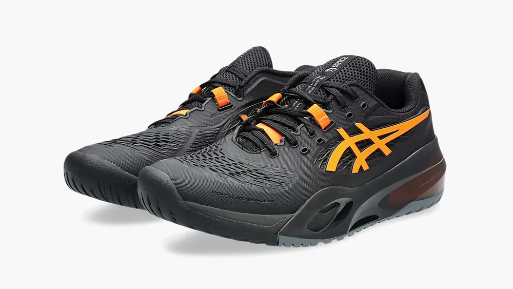 Asics Gel-Resolution X Black Shocking Orange