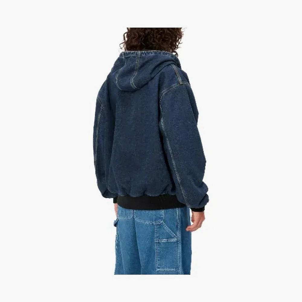 Carhartt WIP Active Jacket Hooded Blue Denim