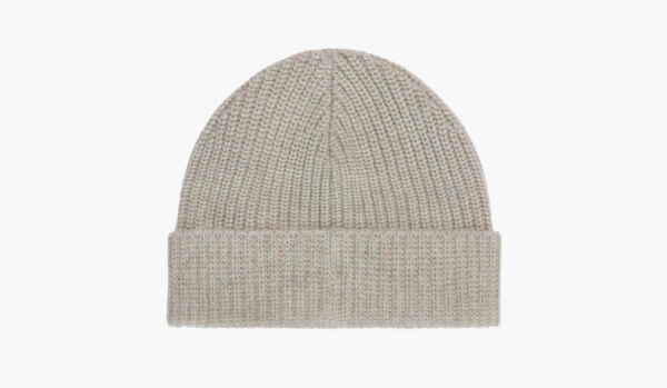 Celine Triomphe Heritage Cashmere Beanie Otmeal 