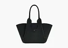 JW PEI Cara Faux Suede Tote Bag Black