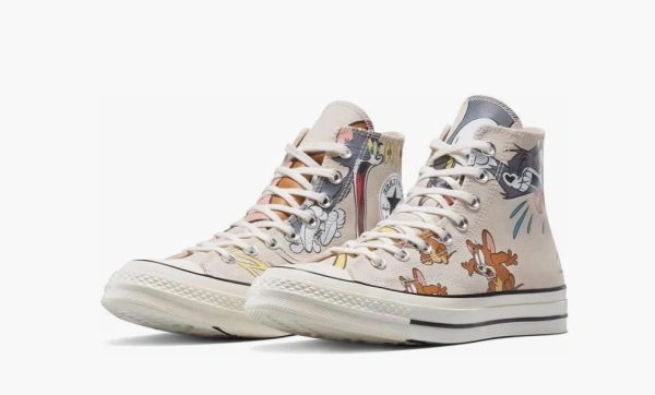 Tom & Jerry x Converse Chuck Taylor All Star High Egret 