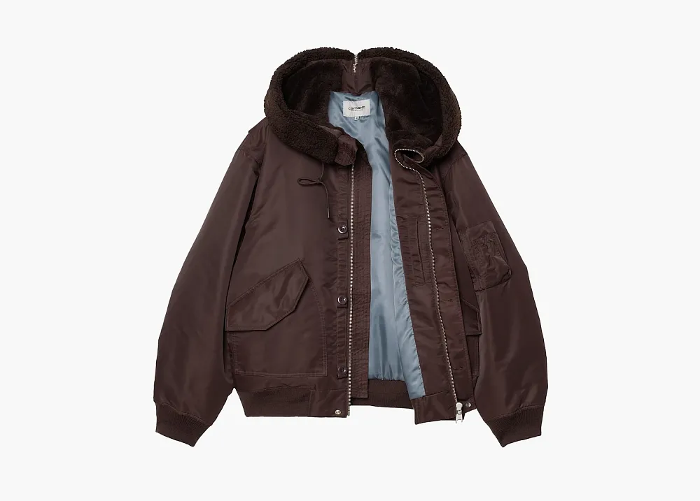 Carhartt WIP Hd Oltera Bomber Nylon Palisander/Angelite