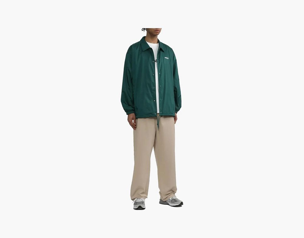 Carhartt WIP Print Coach Overshirt Green