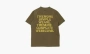 Sacai T-shirt Green Brown 