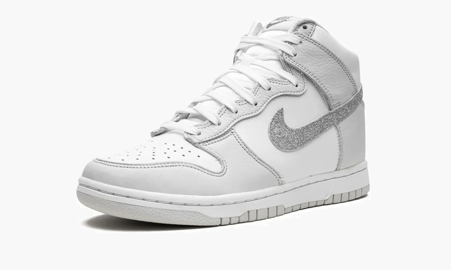 Nike Dunk High WMNS Silver Swoosh 