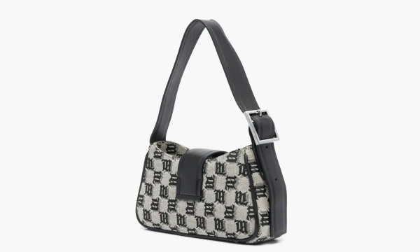 Misbhv Jacquard Monogram Shoulder Bag Mini Black 