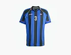 Adidas Originals Jacquard Striped Jersey T-Shirt Semi Lucid Blue / Black