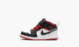 Air Jordan 1 Mid TD "White / Black / Gym Red" 