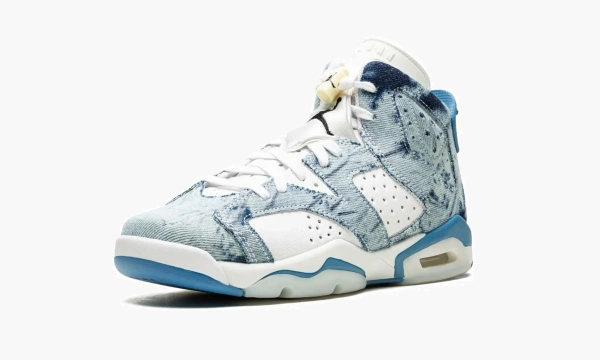Air Jordan 6 Retro GS Washed Denim 