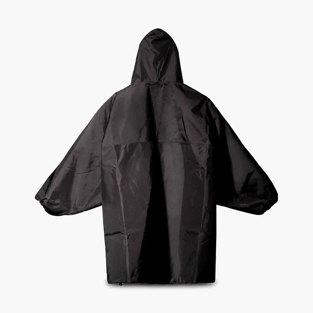 Yeezy X GAP X Balenciaga Zip Hooded Jacket Black