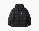 Carhartt WIP Hooded Puffer Jacket Black