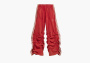 Adidas Originals x Avavav Pleated Track Ruched Pants "Power Red" 