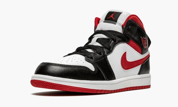 Air Jordan 1 Mid PS Gym Red Black White 