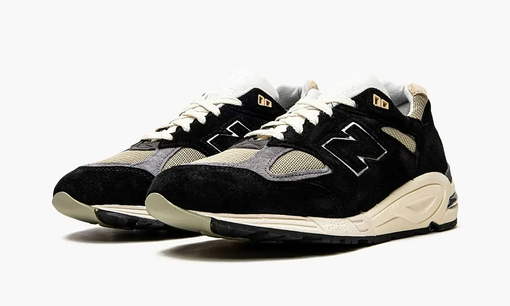 New Balance 990v2 Miusa Teddy - Black True Camo