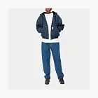 Carhartt WIP Elliot Hooded Denim Jacket Blue