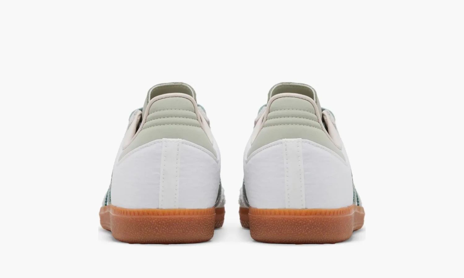 Adidas Wmns Samba OG White Silver Green 
