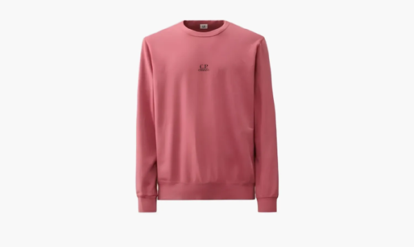 C.P. Company Light Fleece Logo Sweatshirt Red 