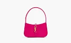 Saint Laurent Le 5 À 7 Mini Hobo Bag Pink Exotic Leather