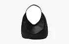 Miu Miu Leather Hobo Bag Black