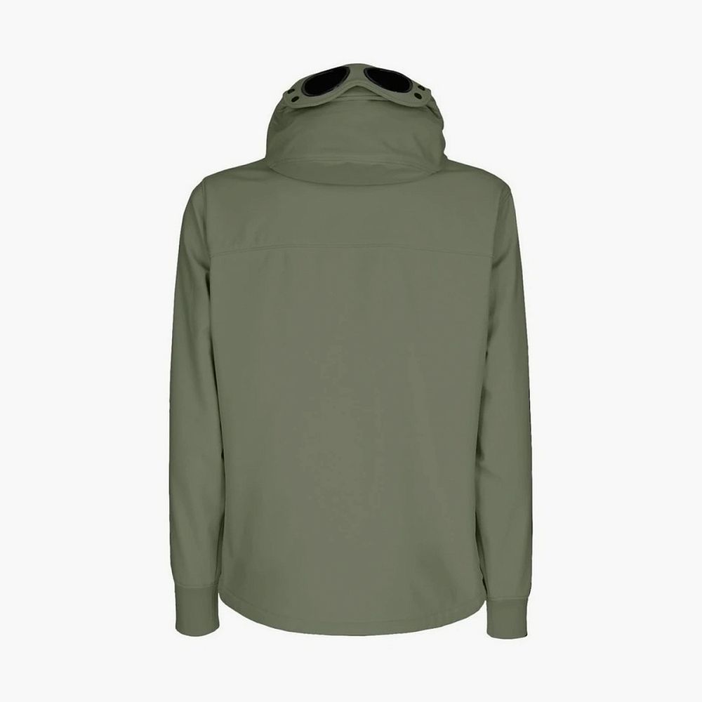 C.P. Company Soft Shell-R Goggle Jacket Ivy Green