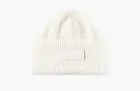 Jacquemus Le Bonnet Gros Grain Beanie White