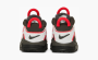 Nike Air More Uptempo TD "Medium Ash Siren Red White" 