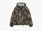 Stussy Beach Shell Fur Print Jacket Brown