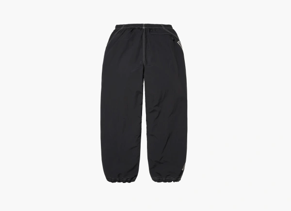 Supreme  Spellout Embroidered Track Pant  Black 
