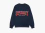 Stussy Burly Threads Crew  "Navy" 