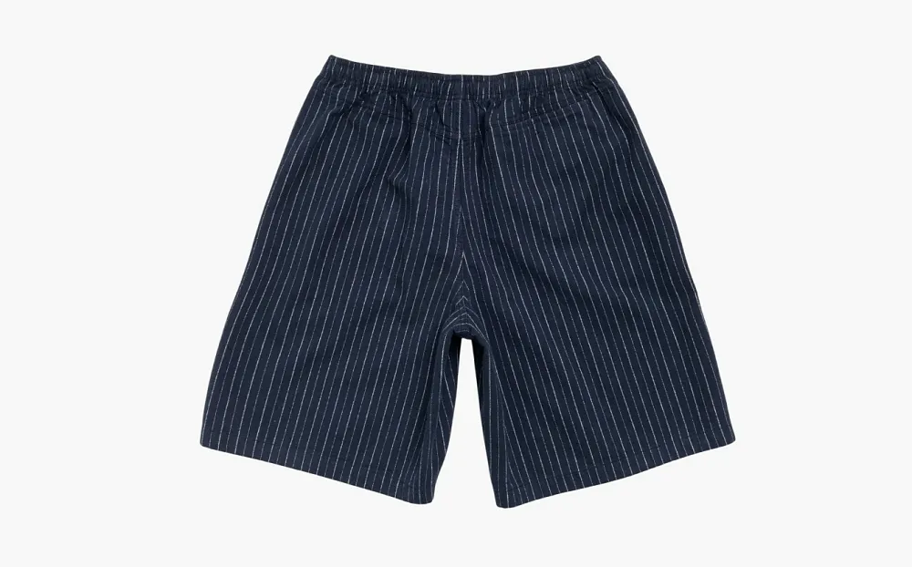 Stussy Baggy Beach Shorts Navy Stripe