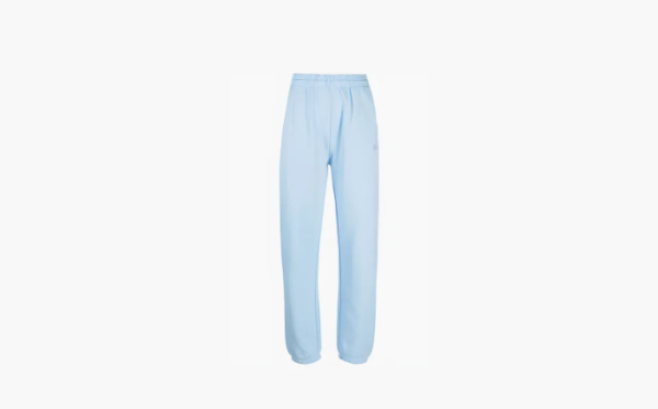 Sporty & Rich x Lacoste cotton track pants Light Blue 