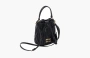 Miu Miu Matelassé nappa leather bucket bag "Black" 