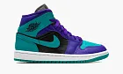 Air Jordan 1 Mid WMNS Black Grape
