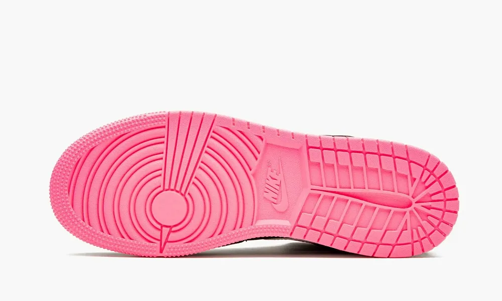Air Jordan 1 Mid GS Black Digital Pink