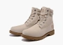 Timberland Lindon Woods 6 Inch Waterproof Boot WMNS Beige Nubuck and Printed Collar 