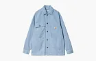 Carhartt WIP Garment-Dyed Garrison Coat Light Blue