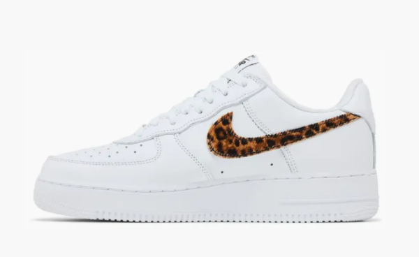 Supreme x GOODENOUGH x Air Force 1 Low White Cheetah Print 