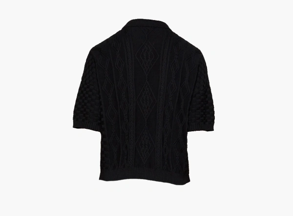 Enfants Riches Déprimés Anthony Polo Sweater Black  Enfants Riches Déprimés Anthony Polo Sweater Black