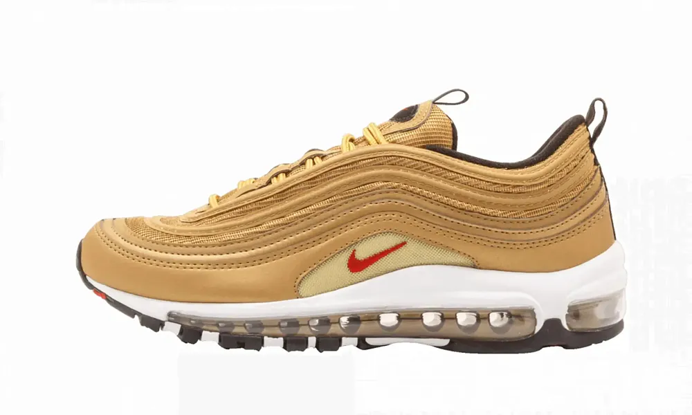 Air Max 97 QS (GS) Metallic Gold