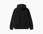 Carhartt WIP Hooded Sweatshirt Black Tonal Logo