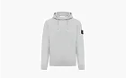 Stone Island Organic Cotton Hoodie Gray