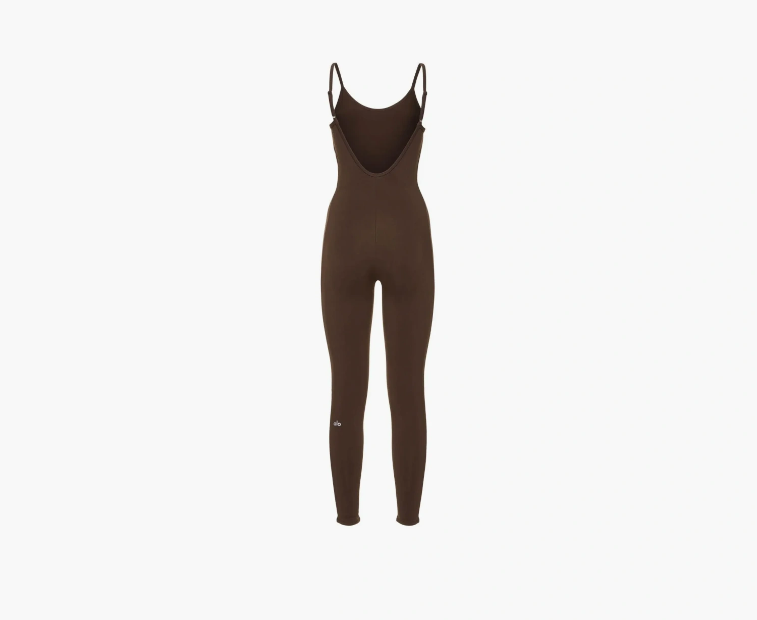 Alo Yoga Airbrush One And Done Onesie Espresso 