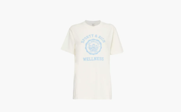 Sporty & Rich Emblem Unisex T-Shirt White 