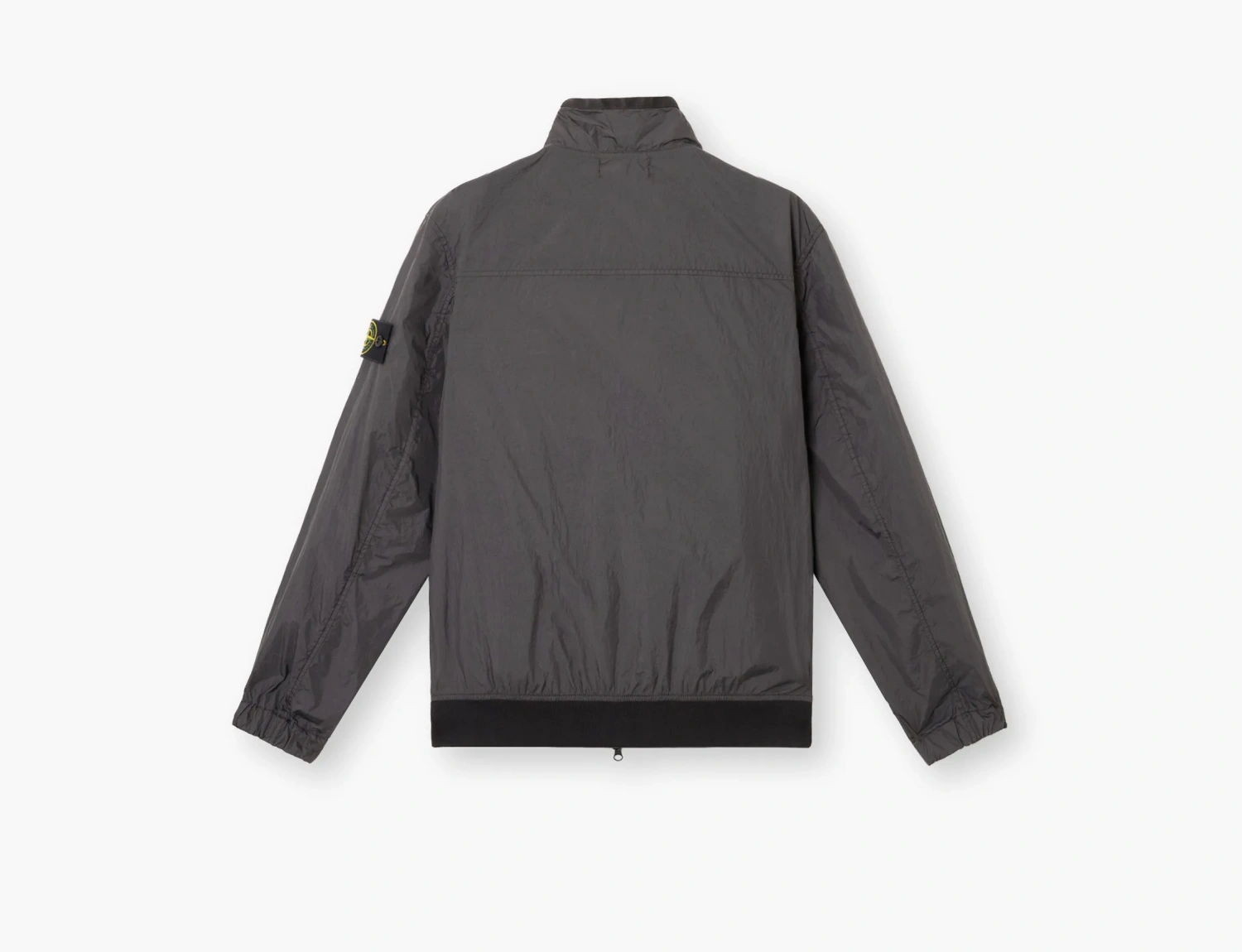 Stone Island Wind-Resistant Jacket with Anti-Drop and Mesh Lining Charcoal Grey 