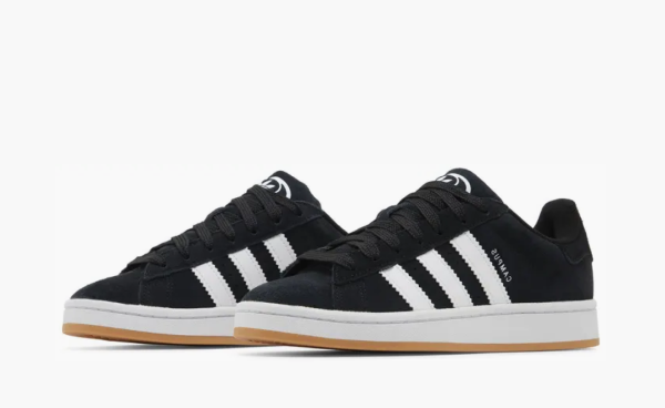 Adidas Campus 00s J "Black White Gum" 