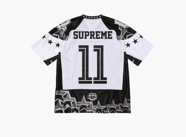Supreme Stars Football Jersey Black 